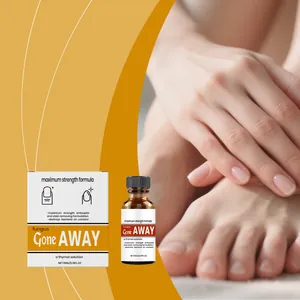 Gone AWAY Nail Care Liquid Maximum Strength Formula with Thymol Solution for Fungus Treatment and Nail Repair Nourishing Essence
