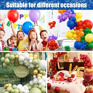 Spray lustrant pour ballons montrant l'effet de brillance dans les décors