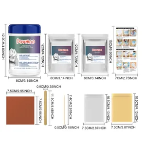Complete Dowmoo hand casting kit including clone powder and model powder with dimensions.