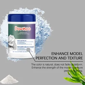 Dowmoo 3D hand casting kit with clone powder for creating detailed DIY keepsake sculptures.