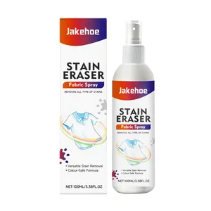 Σπρέι αφαίρεσης λεκέδων υφασμάτων Jakehoe 100ml για πολλαπλή αφαίρεση λεκέδων
