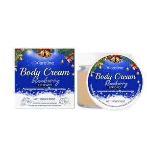Crème pour le corps aux bleuets VIARELINE nourrissante pour une peau lisse 100g