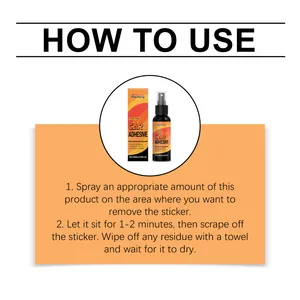 Detailed step-by-step instructions for using Rayhong car adhesive remover spray effectively