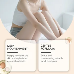 Aceite corporal nutritivo de manteca de karité para una piel suave e hidratada.