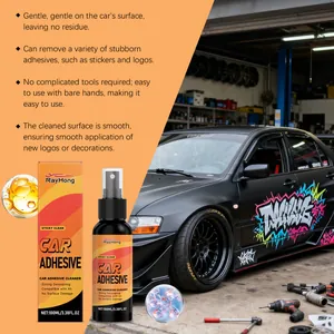 Powerful car adhesive remover spray 100ml for removing stickers and residue