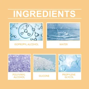 Lista detallada de ingredientes del líquido de tratamiento para globos de helio