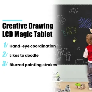 Kreative LCD-Zaubertafel für Kinder zum Zeichnen und zur Hand-Auge-Koordination Entwicklung