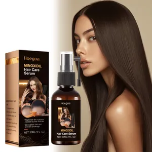 Hoegoa Minoxidil Herbal Hair Care Serum Scalp Treatment For Thicker Hair Growth Daily Hair Revitalizing Essential Oil