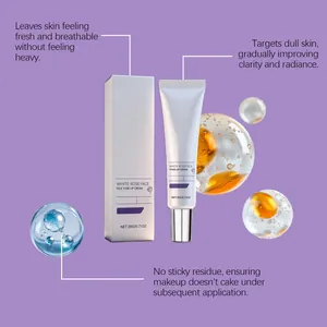 Χαρακτηριστικά της White Rose Face Tone-up Cream που δείχνουν υφή και οφέλη.