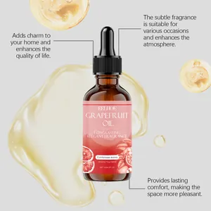 EELHOE Grapefruit Ätherisches Öl 60ml für Aromatherapie mit lang anhaltendem elegantem Duft