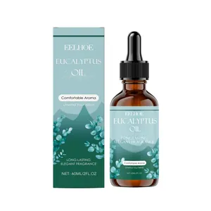 60ml EELHOE Eukalyptus Ätherisches Öl Flasche mit grüner Schachtel für Aromatherapie