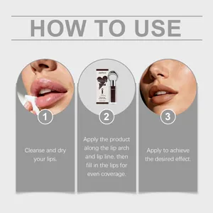 Tutorial in tre fasi su come applicare la tinta labbra opaca zephoco per un look perfetto