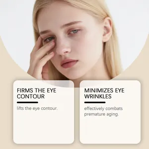 High-quality anti-aging eye cream designed to firm eye contour and minimize fine wrinkles.