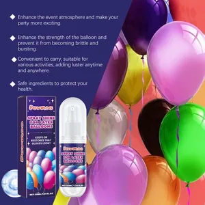 50ml high-gloss spray for latex balloons to enhance shine and durability