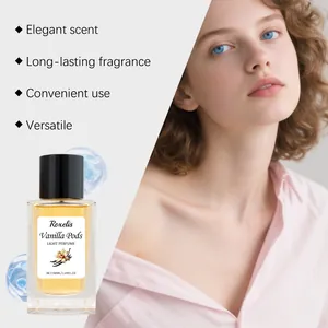 Long-lasting vanilla light perfume spray featuring an elegant scent and versatile application
