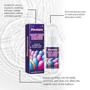 DOWMOO 50ml Balloon Shine Spray for Latex Balloons with High Gloss Finish