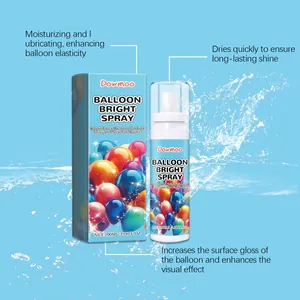 Spray abrillantador profesional para globos para mejorar el brillo de la superficie