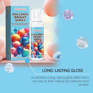 Spray abrillantador Dowmoo para brillo duradero y antioxidación en globos de látex