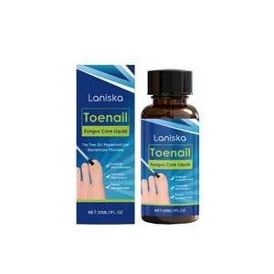 Laniska Liquide de soin contre les mycoses des ongles à l'huile de théier, flacon de 30ml