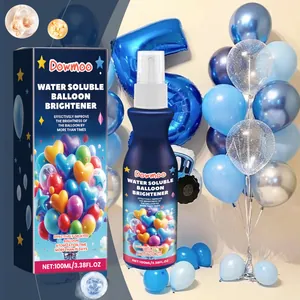 Vista detallada del spray abrillantador Dowmoo 100ml para globos, brillo duradero