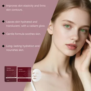 Masque nourrissant au bio-collagène Viareline pour raffermir et hydrater la peau