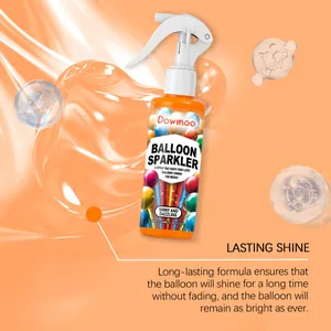 Spray de brillo profesional de larga duración para globos de látex para brillo
