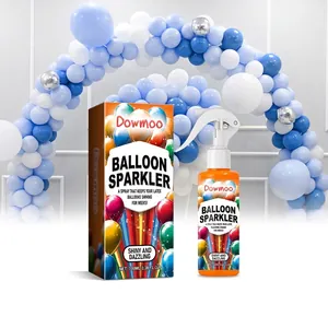 DOWMOO Spray Abrillantador para Globos de Látex Brillo de Larga Duración Antioxidación Abrillantador para Decoración de Fiestas