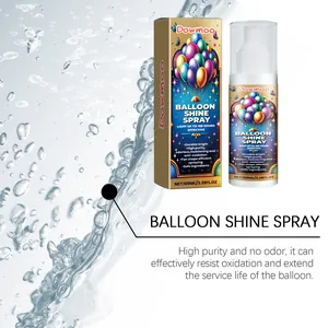 Detailweergave van Dowmoo ballon glansspray met effectieve antioxidantbescherming