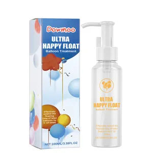 Líquido DOWMOO 100ml Ultra Happy Float para prolongar el tiempo de flotación de globos