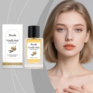 Roxelis Vanilla Pods Light Perfume Elegant Long Lasting Scent Portable Floral Fragrance Spray For Women Daily Office