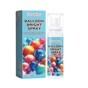 Spray abrillantador para globos Dowmoo 100ml para brillo duradero y protección anti-oxidación.
