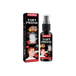 DOWMOO stinky fart prank spray 30ml bottle and box set for April Fools joke prank kit