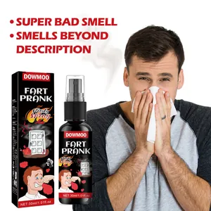 DOWMOO super bad smell fart prank spray for jokes and gags 30ml liquid spray bottle