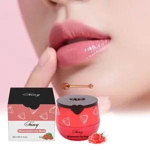 Feuchtigkeitsspendende Wassermelone Lippenmaske für tägliche Pflege und Glanz