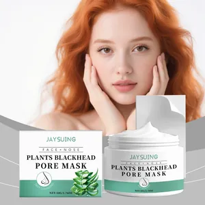 Vista detallada del tarro y envase profesional de la mascarilla JAYSUING para poros
