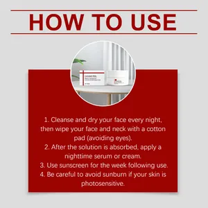 Step-by-step guide and instructions on how to use Caviar Peel nightly resurfacing pads daily