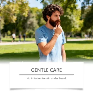 Lápiz rellenador de barba para hombres, cuidado suave sin irritación de la piel.