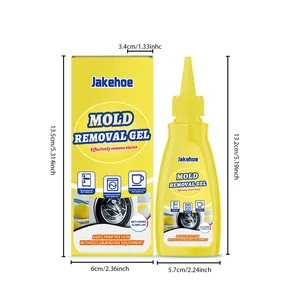 Gel anti-moisissure Jakehoe pour machines à laver, flacon 100ml avec dimensions