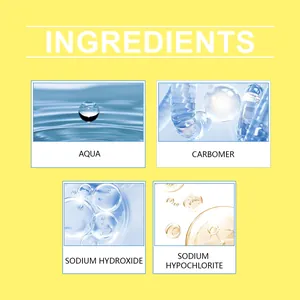 Liste détaillée des ingrédients scientifiques pour le gel nettoyant anti-moisissure Jakehoe