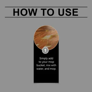 Guía sobre cómo usar el detergente en polvo para suelos mezclándolo con agua para limpiar
