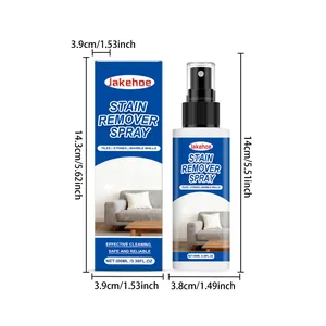 Dimensions détaillées du spray détachant Jakehoe 100ml pour surfaces carrelées et marbre