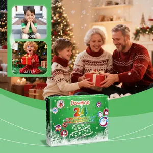 Calendario dell'Avvento di Natale DOWMOO 24 giorni con palline rimbalzanti per bimbi
