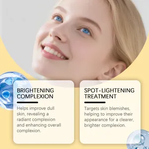 Dettaglio dei benefici illuminanti e anti-macchie della maschera alla niacinamide