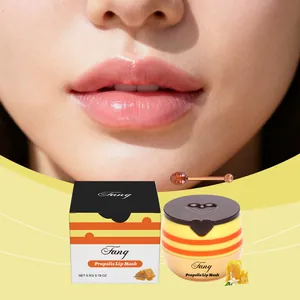 Pflegende Honig Propolis Lippenmaske Set für tiefe Feuchtigkeit und glatte Lippenpflege