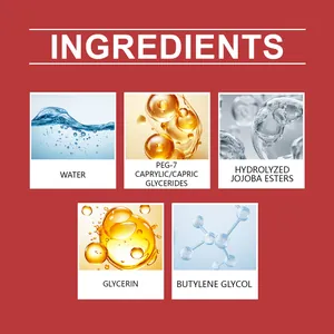 Close-up detail showing ingredients of car adhesive cleaner kit including Glycerin