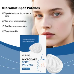 Αποτελεσματικά επιθέματα ακμής microdart OUHOE για επίμονα σπυράκια και λείο δέρμα