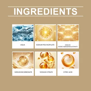 Detailed ingredient breakdown for dishwasher cleaning tablets including Citric Acid and Aqua