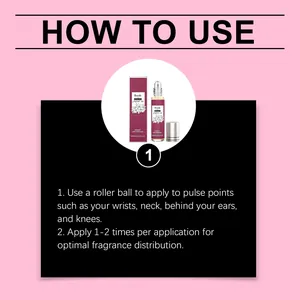 Detailed step-by-step guide on how to use roll-on perfume for long-lasting fragrance distribution
