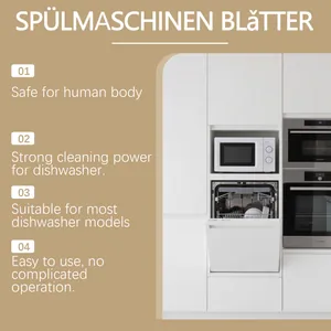 Detailed features of dishwasher cleaner sheets for effective grease removal and easy use