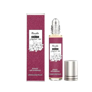 10ml Roll-on Perfume For Women Long Lasting Fresh Rose Sandalwood Scent Elegant Portable Daily Wear Fragrance